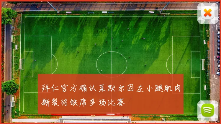 拜仁官方确认莱默尔因左小腿肌肉撕裂将缺席多场比赛